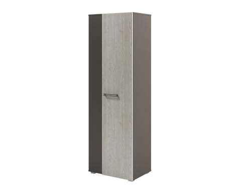 Гардероб с планкой узкий Solution D-631 584x370x1820 (Акация Морава/Трюфель)