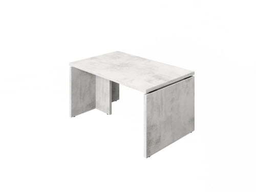 Брифинг на 4 человек FB-823. Фурнитура ЧЕРНАЯ 1350x850x712 (Хромикс Белый)