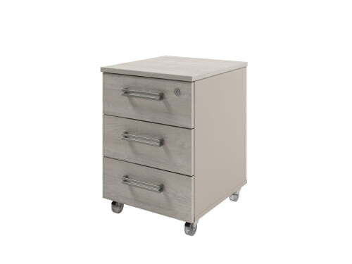 Тумба подкатная Solution D-91 422x460x565 (Акация Морава/Кашемир)