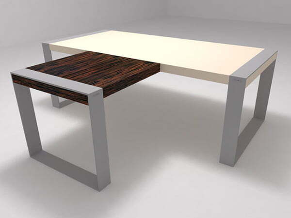 Брифинг-приставка Brix BR.00.58 800x800x750 (Бежевый (акрил)Серый)