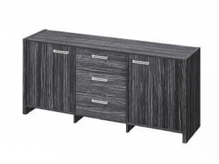 Тумба для документов Festus FI-13-01.D 1804x460x806 (Древесина Графит)