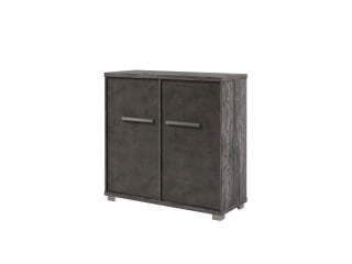 Шкаф двухсекционный средний Z-22-11 (Сосна Пасадена/Бетон Чикаго)