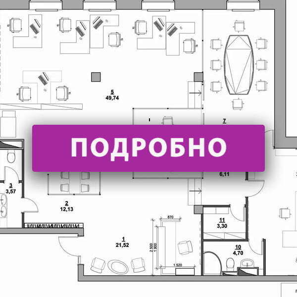 Планировка офиса и расстановка мебели