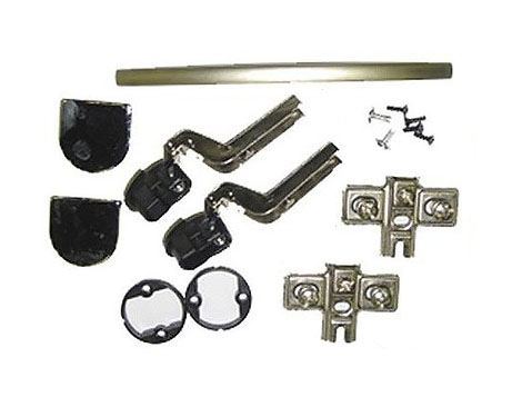 Комплект фурнитуры для стеклянной двери В.КФ-1 (Серый)