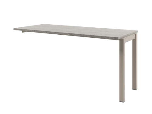 Бенч-система, средняя секция Solution D-322 1600x700x750 (Бетон/КашемирБежевый)