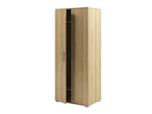 Шкаф для одежды, вешалка-штанга продольная Space S-731 800x590x2000 (Дуб телемарк)