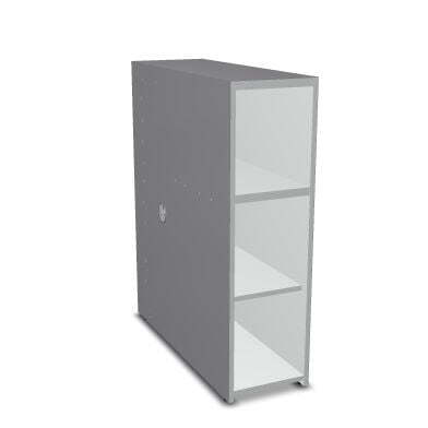 Боковая тумба правая Valde LAP10 320x920x1110 (Серый)