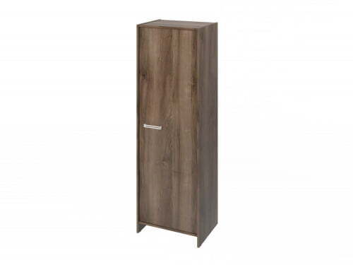 Гардероб FI-621.D. Фурнитура INOX 600х460х1861 (Орех Пацифик Табак)