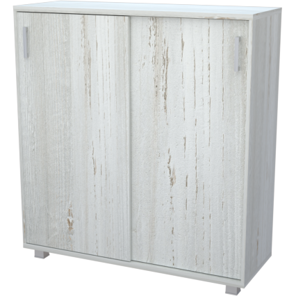 Стеллаж с раздвижными дверями Аргентум НТ-412 1200x445x1280 (Сосна винтер)