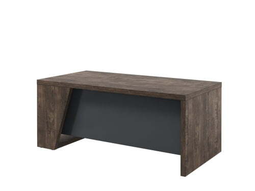 Стол руководителя прямой Torston T-118Л 1800x900x750 (Дуб Бунратти/Антрацит)