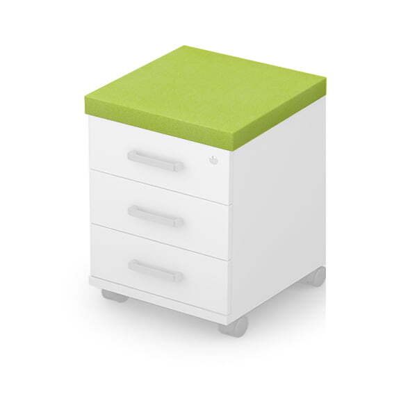 6ПТ.002 Подушка для тумбы (394x454x50) (Kiwi)