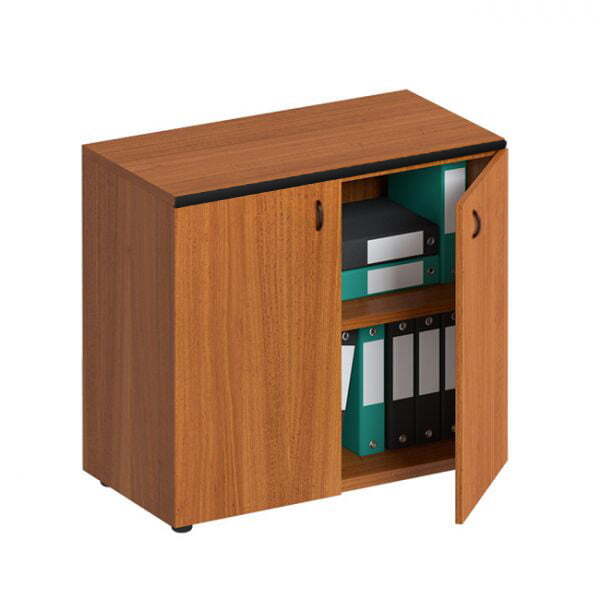 Шкаф для документов низкий закрытый Дин Р ДР 752 ОФ 900x465x815 (Французский орех)