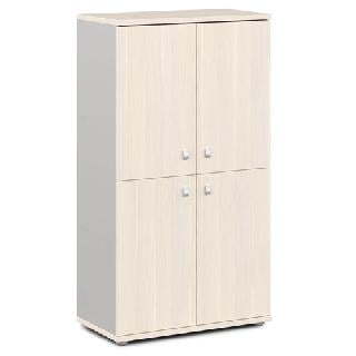 Шкаф V-662 (Металлик / Дуб Кобург)