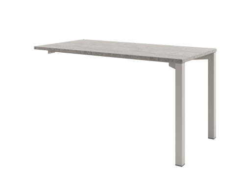 Бенч-система, конечная секция Solution D-313 1400x700x750 (Бетон/КашемирБежевый)