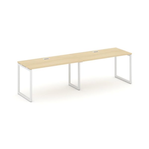 Рабочая станция 1 сторонняя SN-4O.ORS-011 (1960х700х750) (Акация Лорка/Металл Белый)
