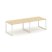 Стол переговорный SN-6O.SPRG-012.3 (2360х980х750) (Тиквуд Светлый/Металл Антрацит)