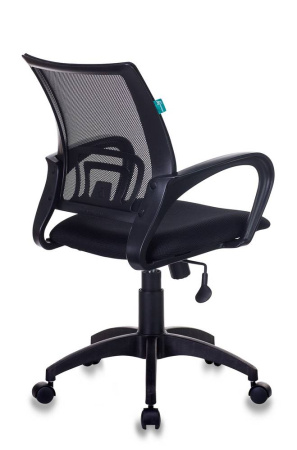 Кресло Бюрократ CH-695N/BLACK спинка сетка черный TW-01 сиденье черный TW-11 (Компьютерное кресло CH-695N черный)