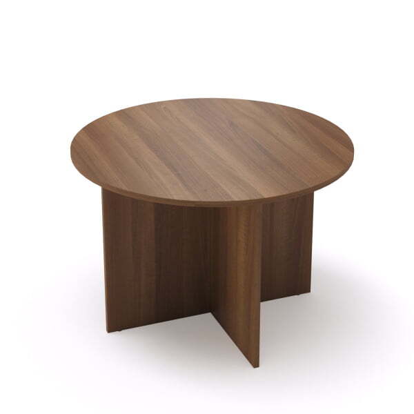 2СП.001 Стол для переговоров круглый 1100x1100x750 (Шамони темный)