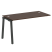 Проходной наборный элемент рабочей станции Metal System Style БА.ПРС-СП-1.3 1400x720x750 (Дуб Наварра/Серый металл)