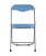 Стул складной ДЖОН металлик, голубой (Стул складной Джон голубой)
