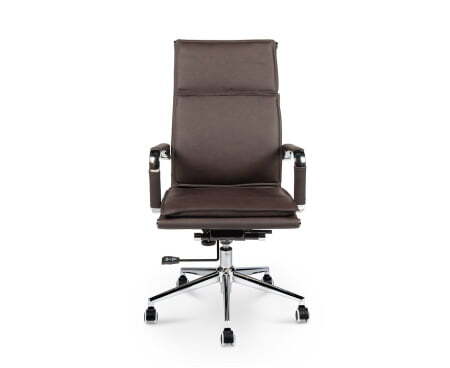 Харман / (brown) хром / темно- коричневая экокожа (Коричневый)