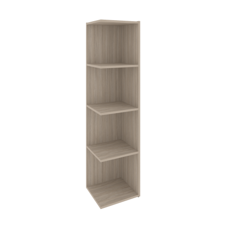 Модуль приставной 4 ячейки Locker Plus LK.PM-4 390x350x1593 (Дуб Аттик)