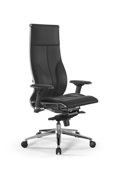 Кресло для руководителя Метта Samurai L1-10D - Infinity /Kc06/Nc06/D04P(M06.B32.G11.W03) (Черный)