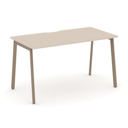 Стол письменный ES.SP-3-VP (1380х730х750) (Капучино/Металл Латте)