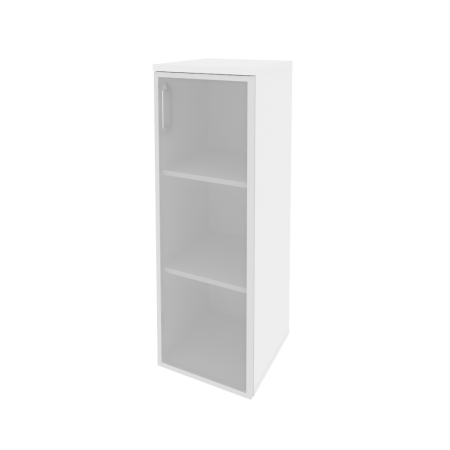 Шкаф средний узкий правый Onix O.SU-2.4RR 400x420x1207 (Белый Бриллиант)