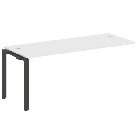 Проходной наборный элемент рабочей станции Metal System Style БП.ПРС-СП-1.5 1800x720x750 (Белый/Антрацит металл)