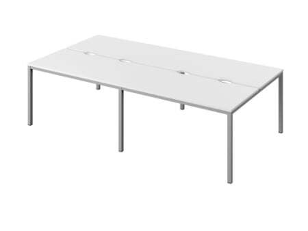 Бенч-система Public comfort CL-51 2700x1432x740 (БелыйСерый)