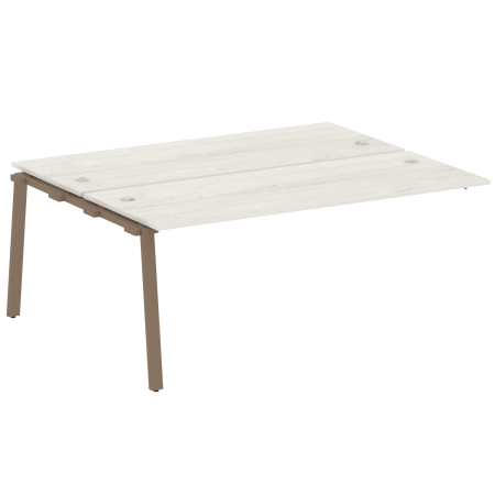 Проходной наборный элемент рабочей станции Metal System Style БА.ПРС-СП-2.5 1800x1475x750 (Дуб Наварра/Мокко металл)