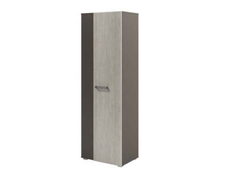 Гардероб с планкой узкий Solution D-631 584x370x1820 (Акация Морава/Трюфель)