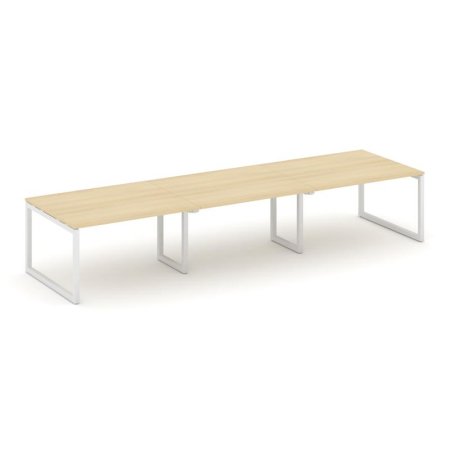 Стол переговорный SN-5O.SPRG-053.3 (4410х1180х750) (Акация Лорка/Металл Белый)