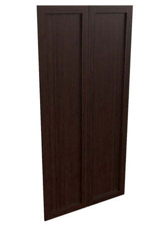 Наполнение шкафа с вешалкой Lion 25552 890x19x1910 (Темный орех)