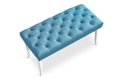 Банкетка  Nitsa 800 (820x420x480) Голубой (Голубой)