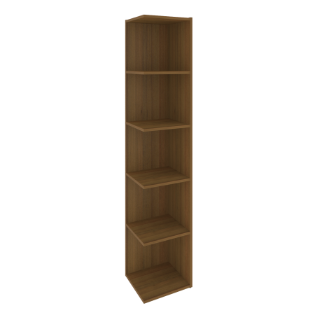 Модуль приставной 5 ячеек Locker Plus LK.PM-5 390x350x1983 (Орех Гварнери)