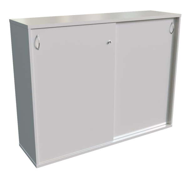 Шкаф-купе 100 с топом и замком 11321 1000х420х1130 (Белый)