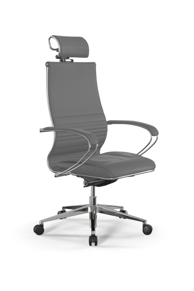 Кресло для руководителя Метта Samurai L2-8K - Infinity /Kc04/Wm06/K2cL/H2cL-3D(M26.B32.G25.W03) (Серый)