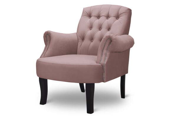 Кресло Boston (800x920x930) Пудровый (Пудровый)