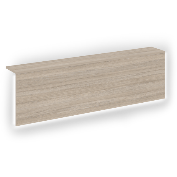 Накладка с подсветкой прямая высокая на 2 модуля О.R-F.MP.V-138 Onix О.R-NP.V-138.2.S 2300x327x674 (Дуб Аттик)