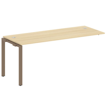 Проходной наборный элемент рабочей станции Metal System Style БП.ПРС-СП-1.5 1800x720x750 (Акация/Мокко металл)