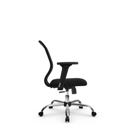 Кресло для руководителя Метта SU-Mr-4(Vivaldi)/подл.200/осн.003 (Черный)