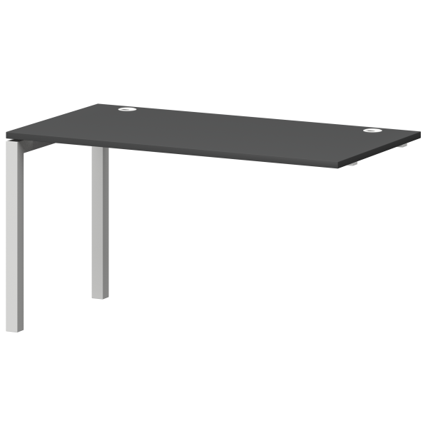 Модуль линейный на металлокаркасе Смарт СМС25-П-12К.73Э.Пр50 1200x730x750 (Графит/Белый)