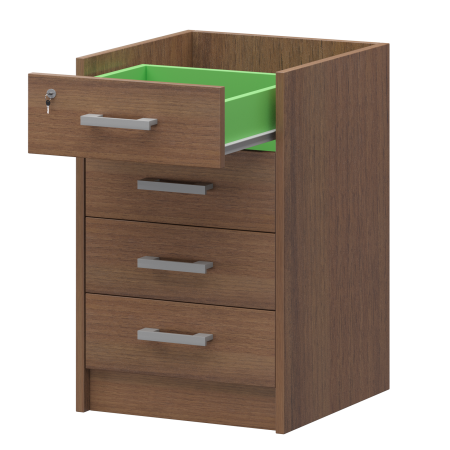 Корпус тумбы приставной Арго АТ-05 440x450x740 (Орех)