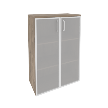 Шкаф средний широкий Onix O.ST-2.4R 800x420x1207 (Тиквуд Темный)