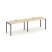 Рабочая станция 1 сторонняя SN-4P.ORS-012 (2360х700х750) (Тиквуд Светлый/Металл Антрацит)