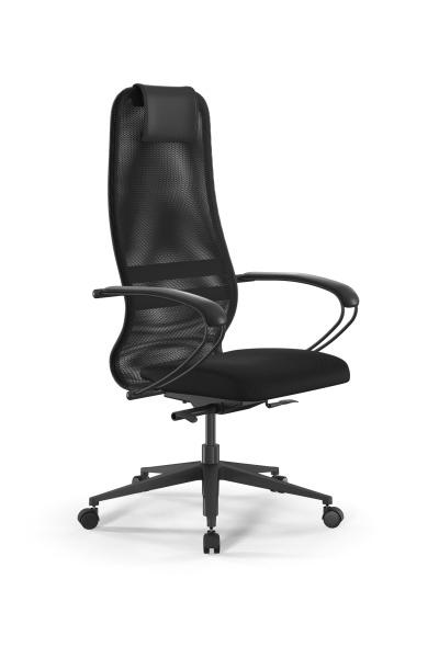 Кресло для руководителя Метта SynchroSit 8 B1-8K - X1+UMF(X1) /Uh00/Wh00/K1bL(M24.B11.G19.W02) (Черный)