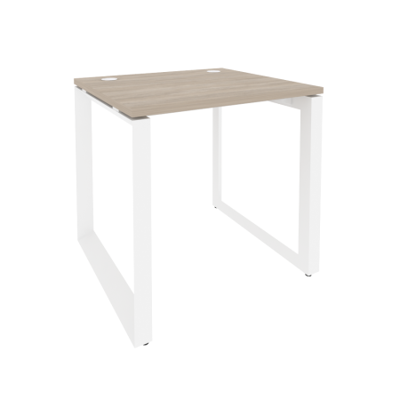 Стол рабочий на О-образном м/к Onix O.MO-SP-0.7 780x720x750 (Дуб Аттик/Белый Металл)