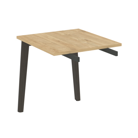 Брифинг-приставка на деревянных опорах Onix Wood Direct OW.BR-7 780x720x750 (Тиквуд Светлый/Дуб Темный)